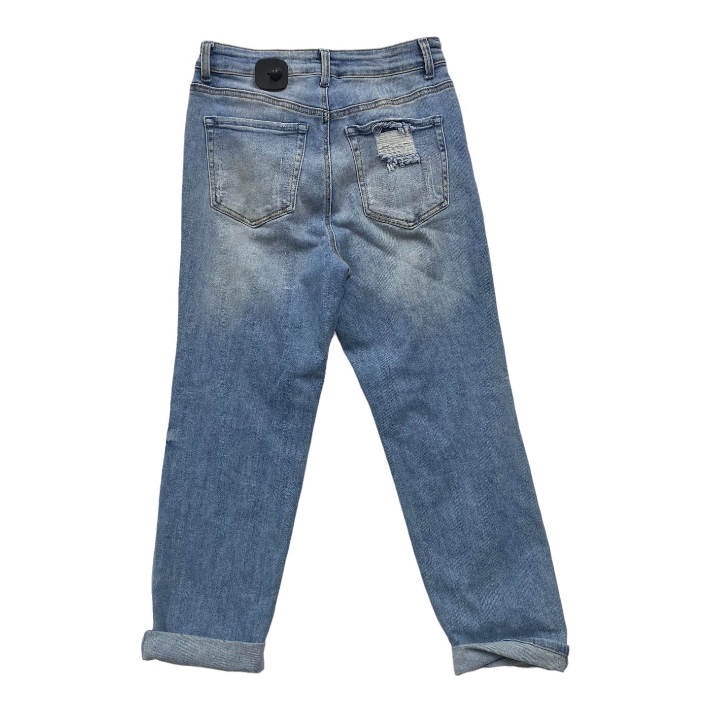 Blue Denim Jeans Straight WAXJEAN COLLECTION, Size 6