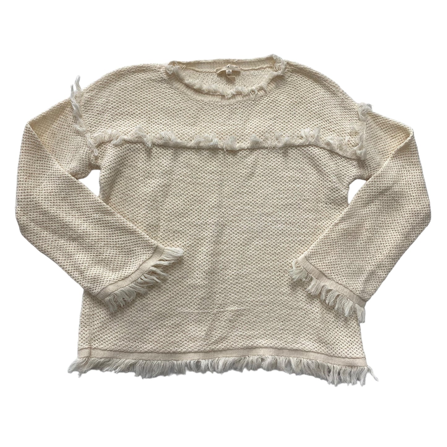 Cream Sweater Rebecca Taylor, Size M