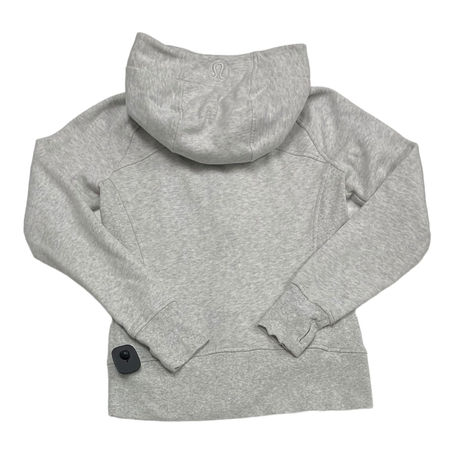 Grey Athletic Sweatshirt Hoodie Lululemon, Size 8