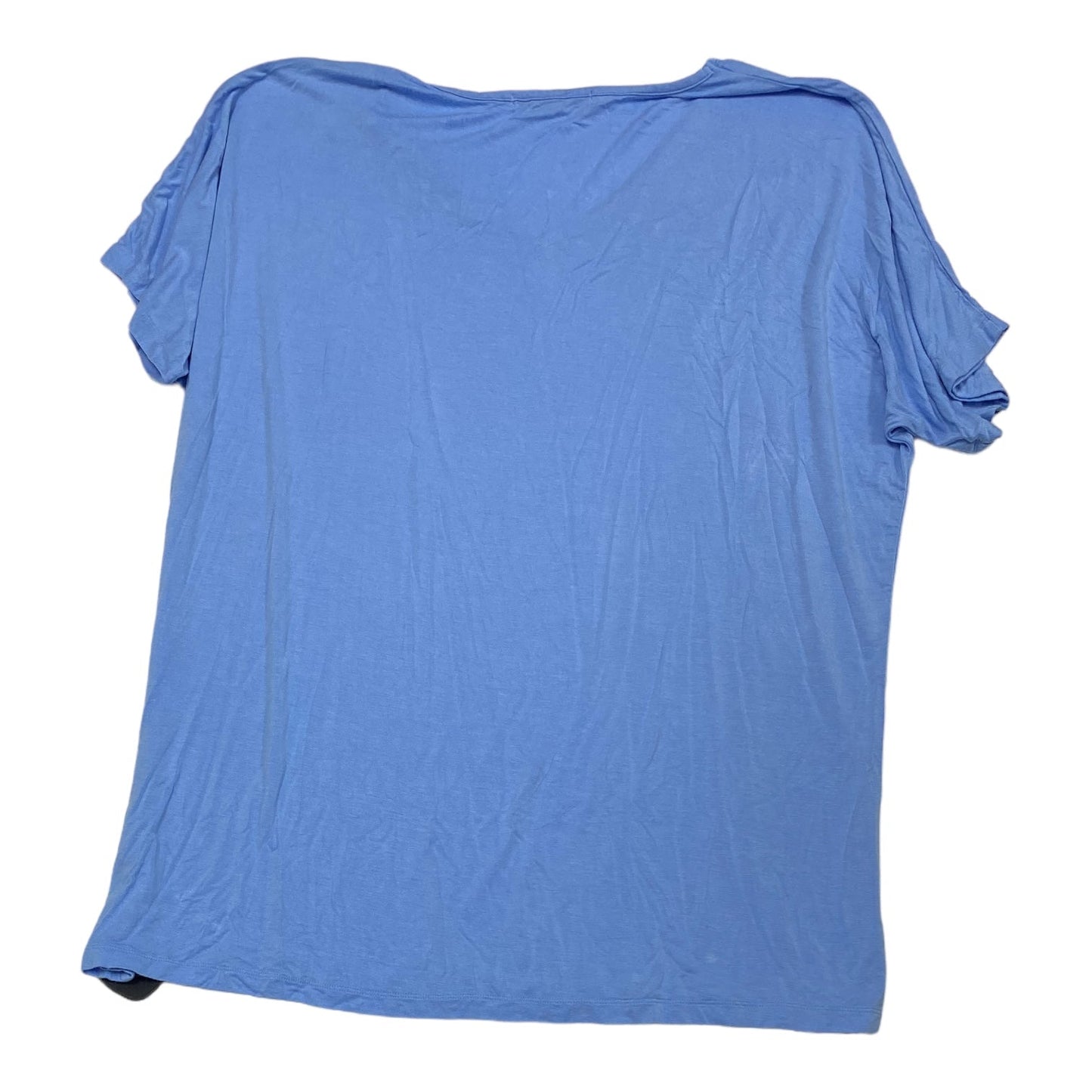 Blue Top Short Sleeve MICHELLE MAE - , Size 2x