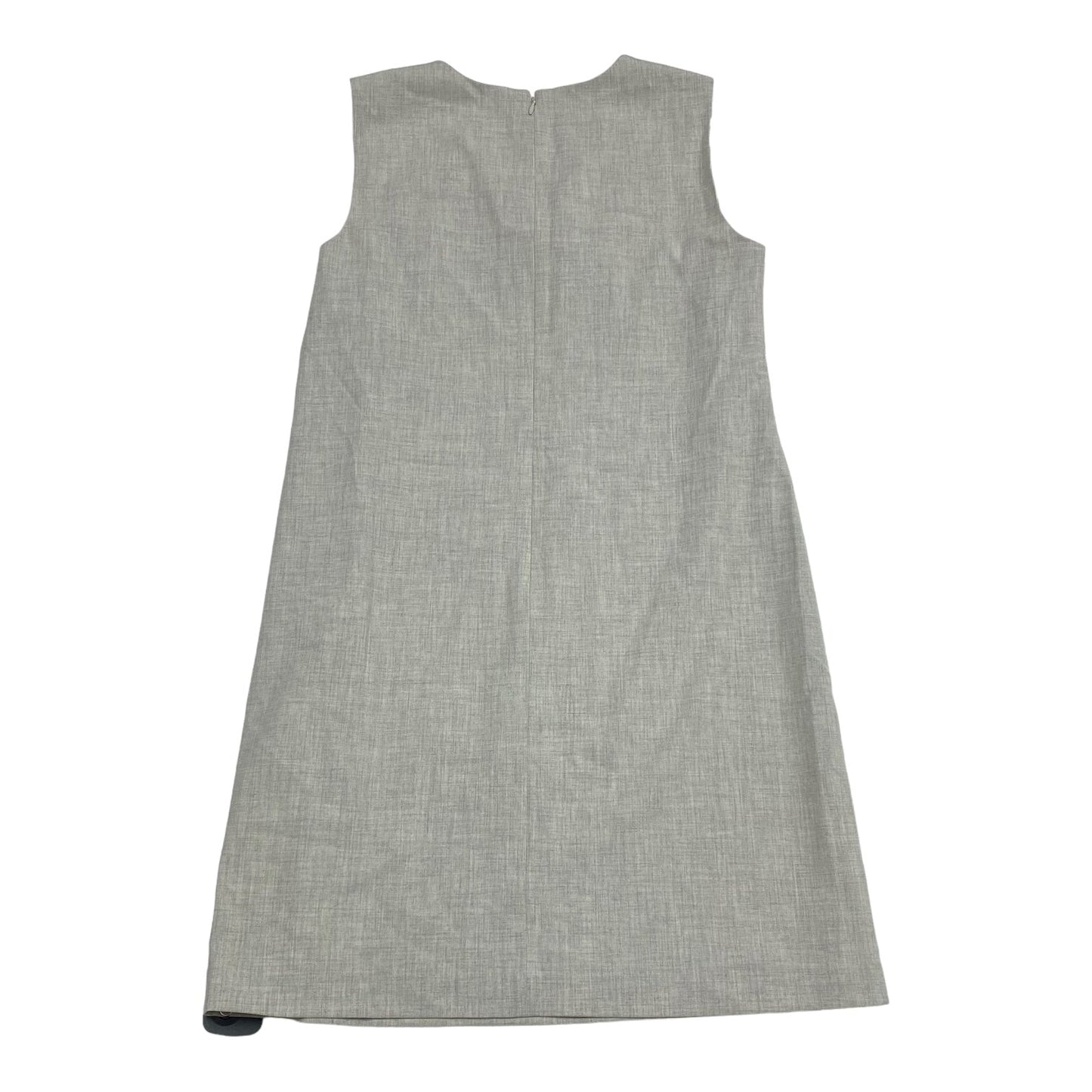 Grey Dress Casual Midi Ann Taylor, Size 8