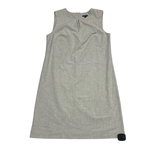 Grey Dress Casual Midi Ann Taylor, Size 8