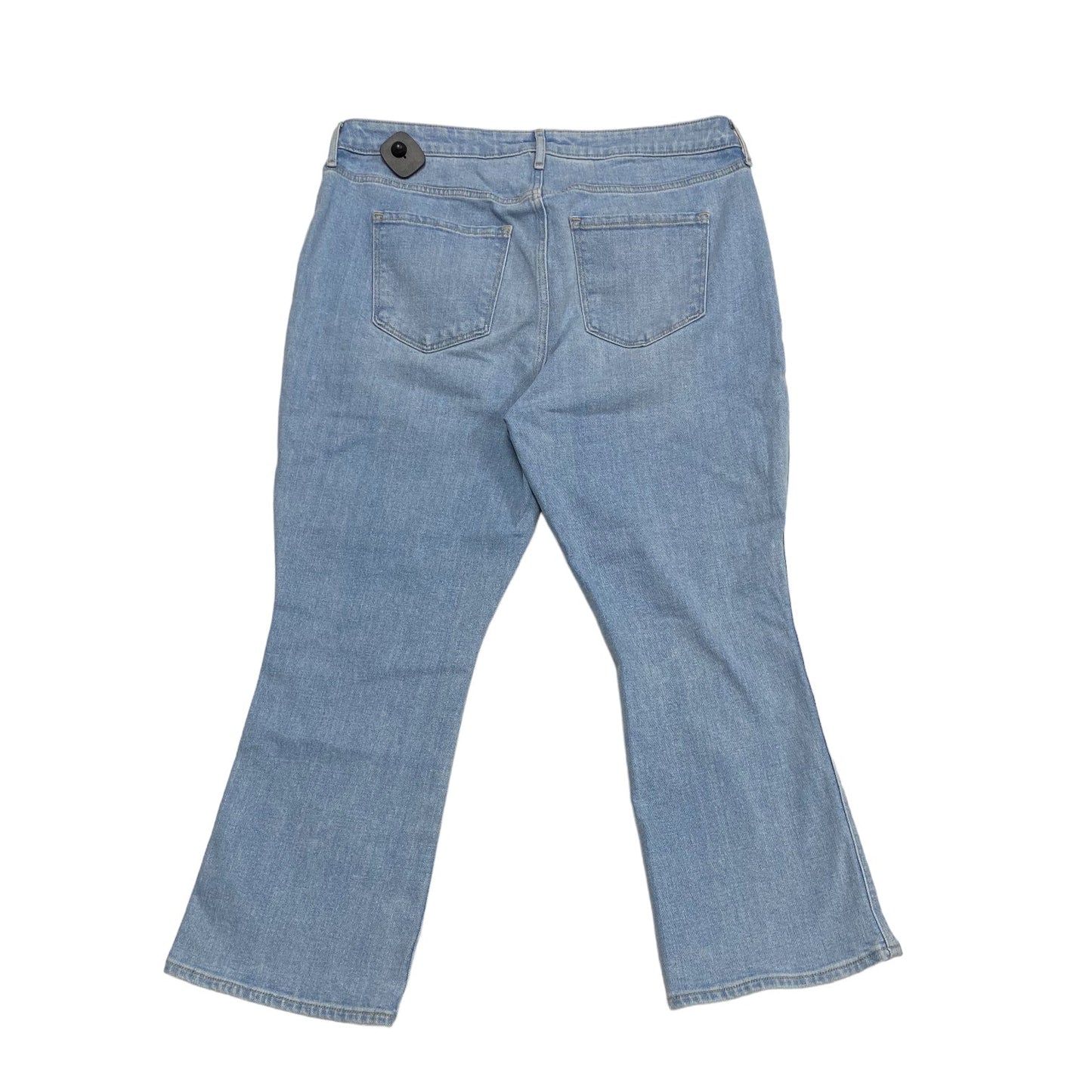 Jeans Flared By Old Navy In Blue Denim, Size: 16