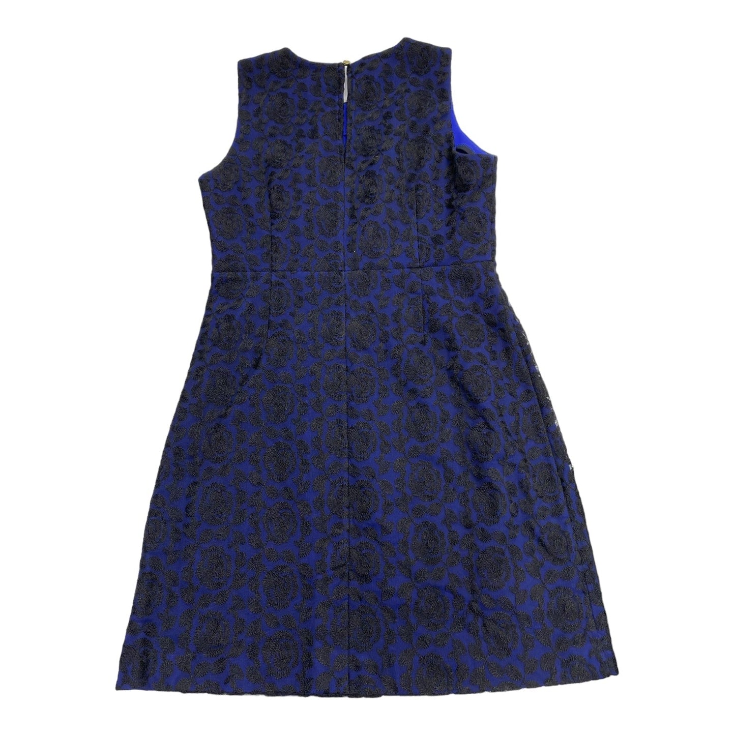 Dress Casual Midi By Lands End In Black & Blue, Size: 10