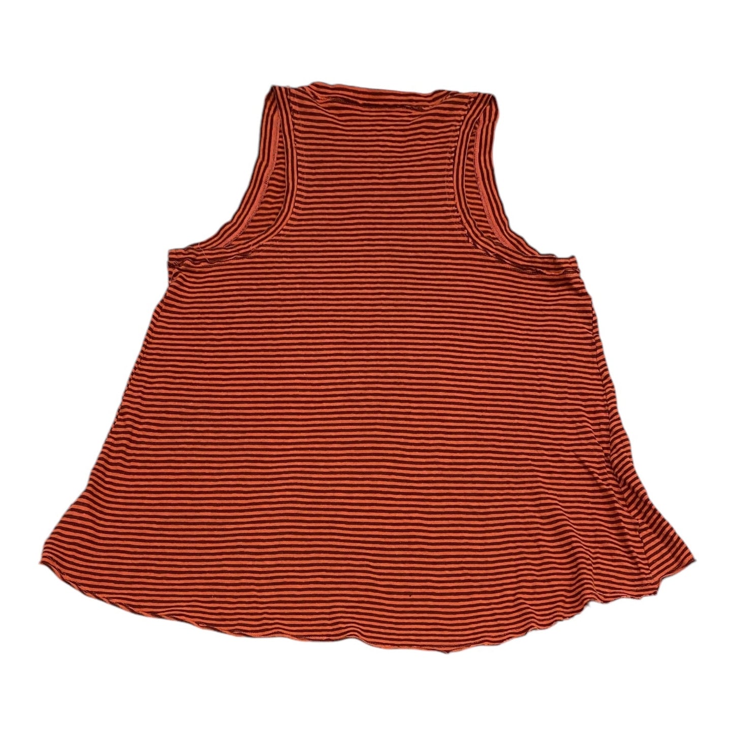 Top Sleeveless By Pilcro In Brown & Red, Size: S