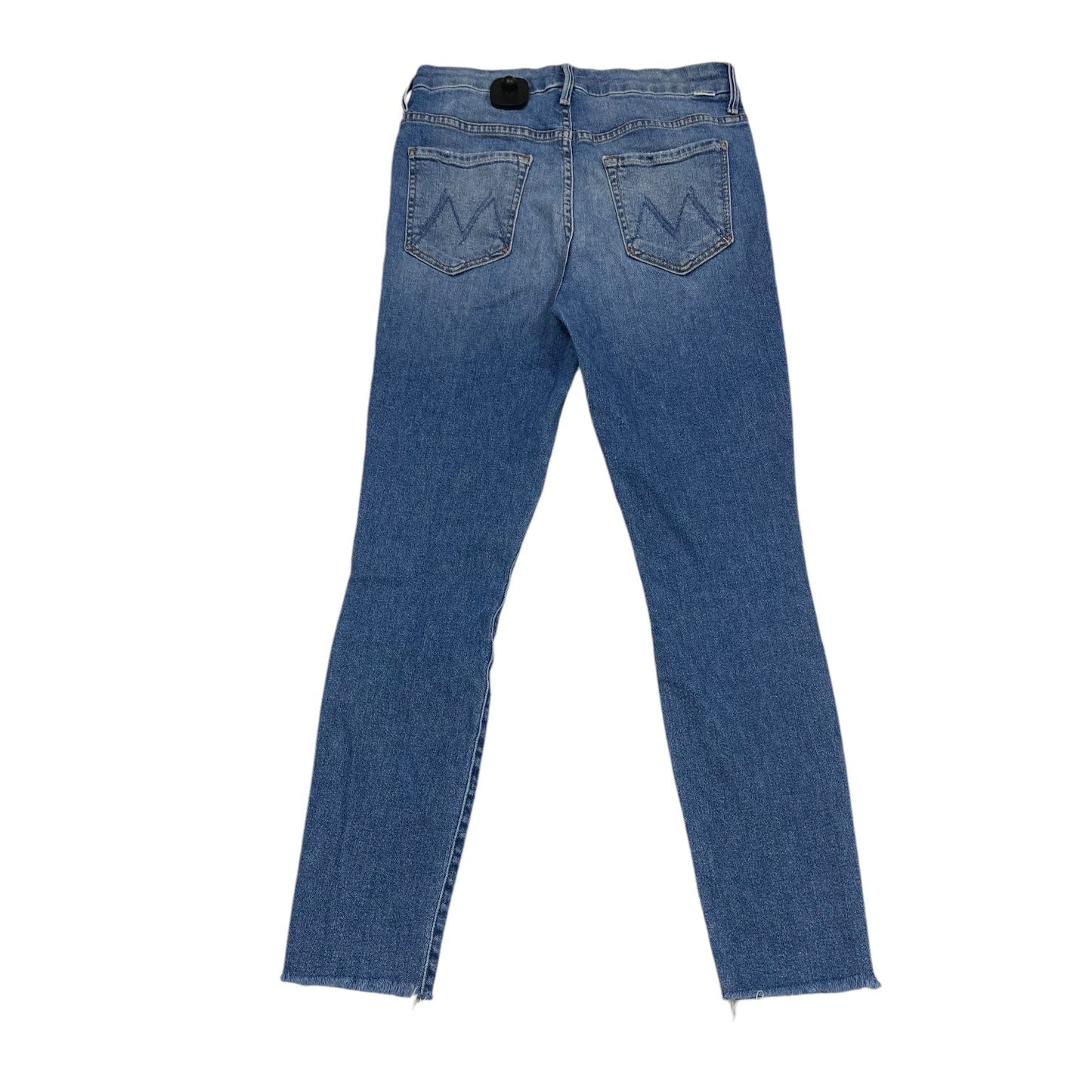 Jeans Straight By Mother In Blue Denim, Size: 6