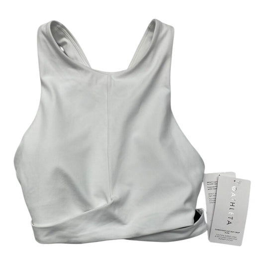 Athletic Bra By Athleta In White, Size: S