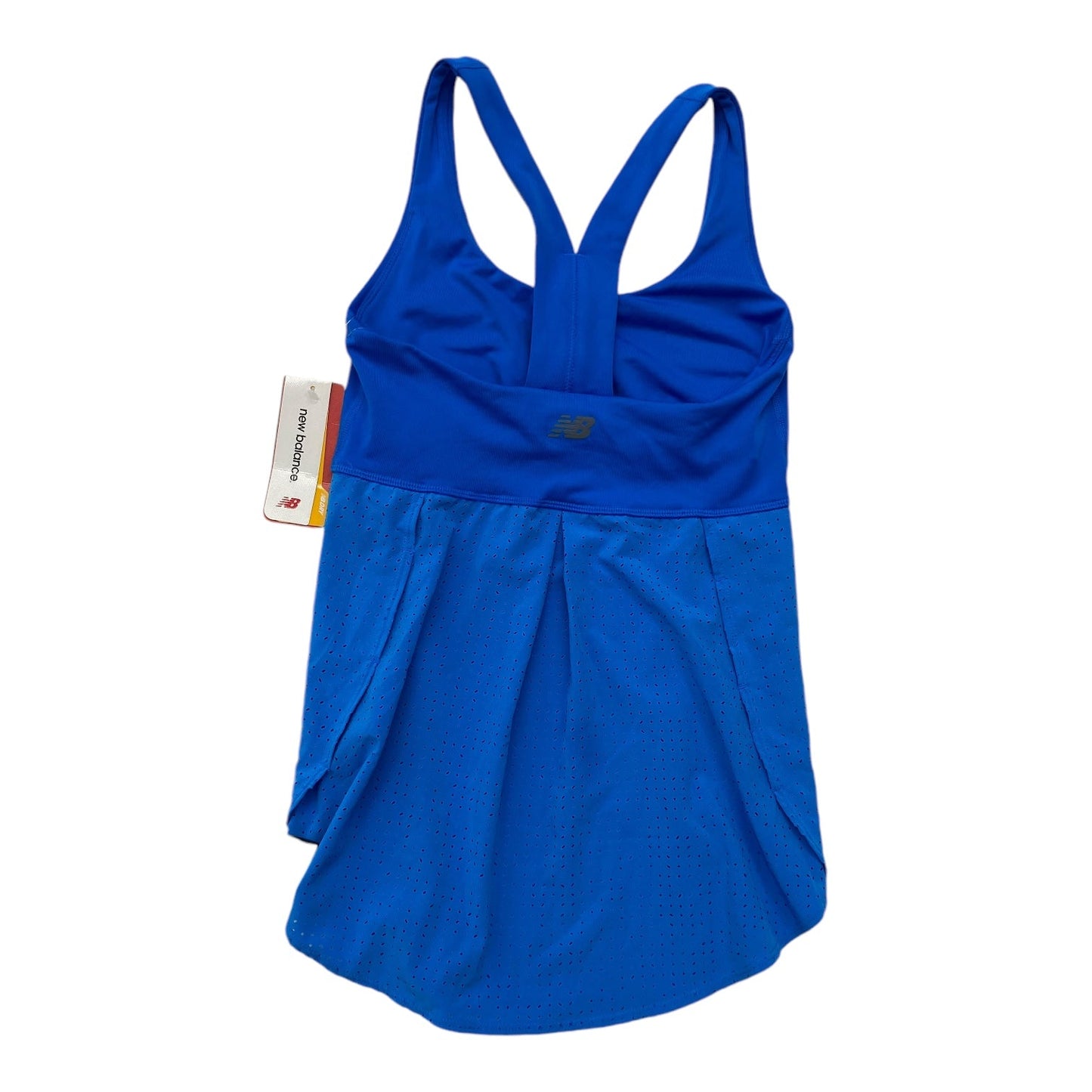 Athletic Tank Top By New Balance In Blue, Size: S