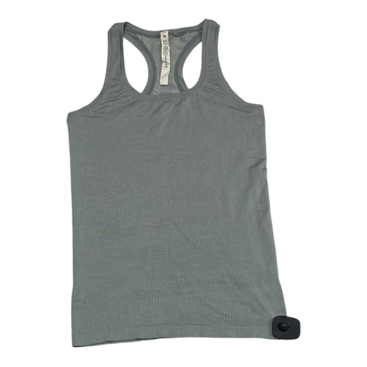 Athletic Tank Top By Lululemon In Grey, Size: 4