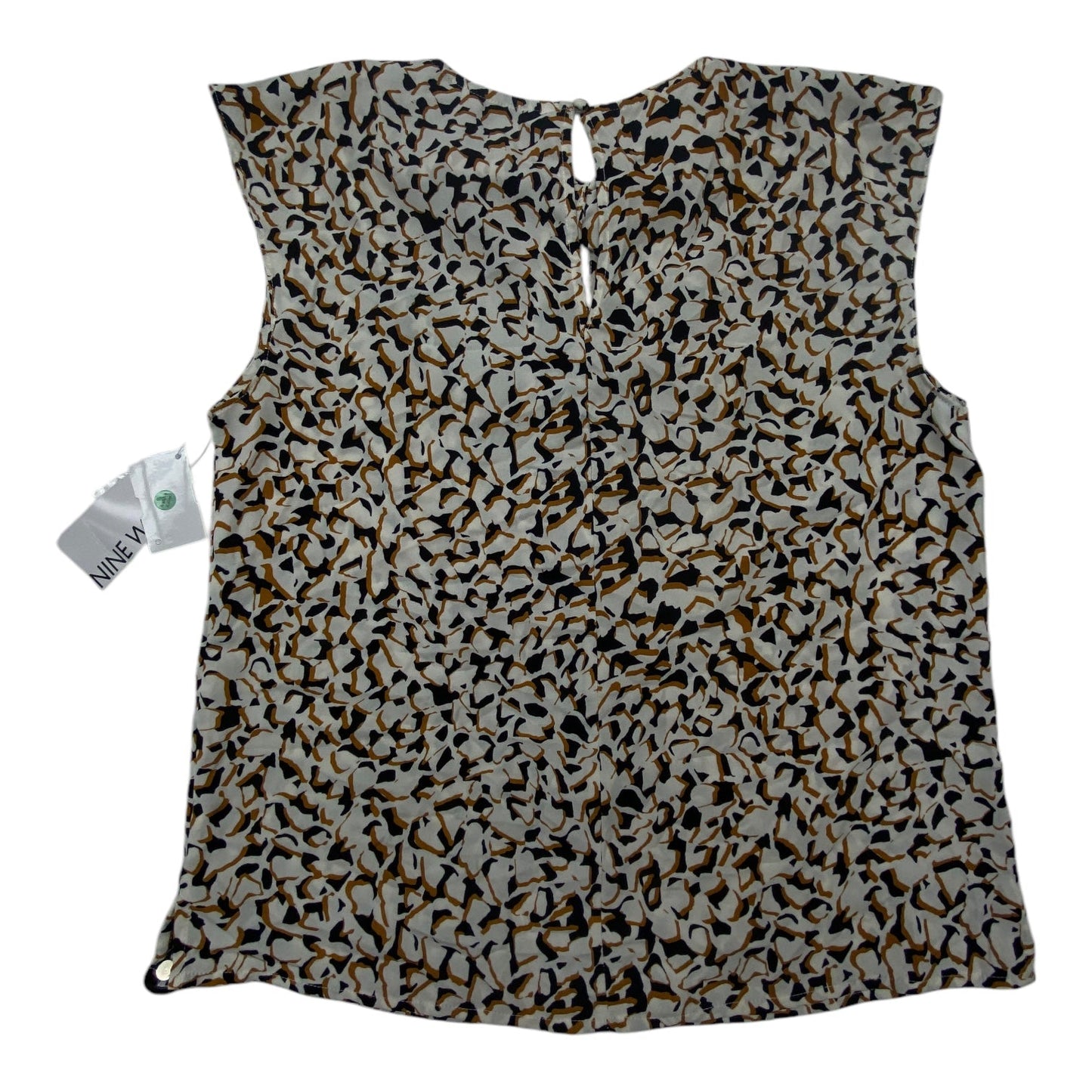 Top Sleeveless By Nine West In Multi-colored, Size: M