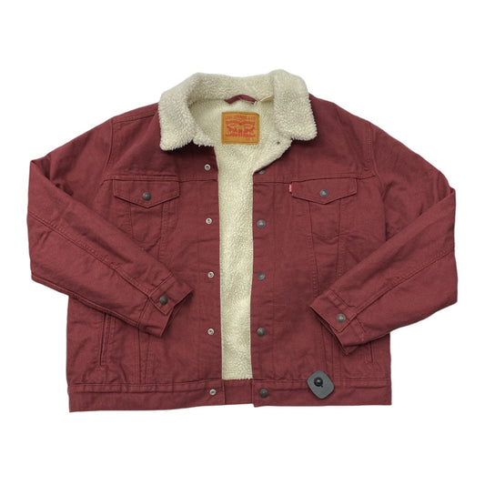 Jacket Utility By Levis In Red, Size: L