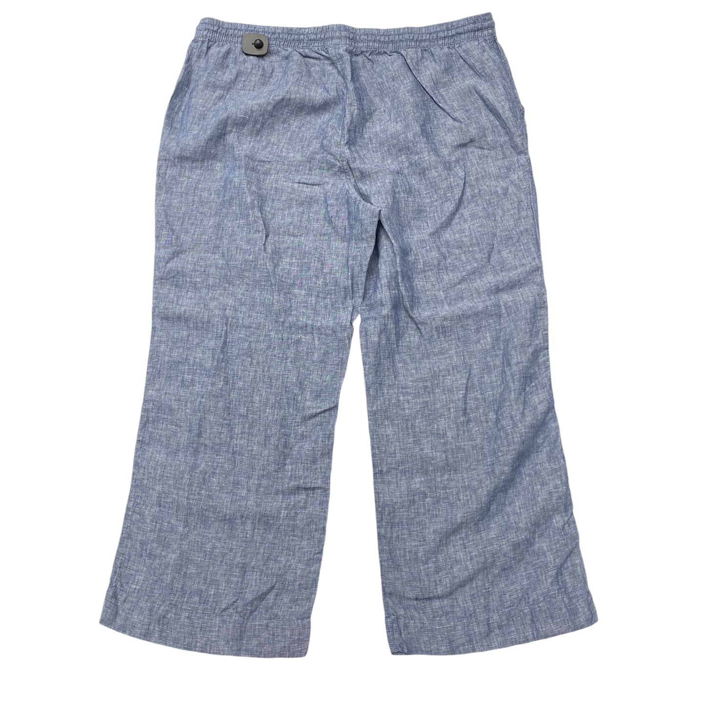 Pants Linen By L.l. Bean In Blue, Size: 3x