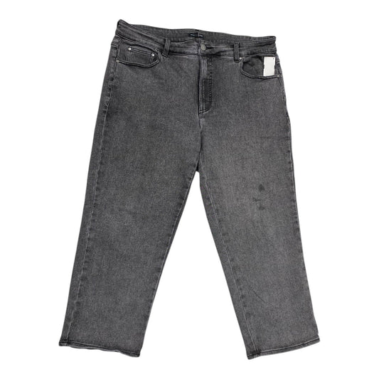 Jeans Straight By Cmb In Black Denim, Size: 16