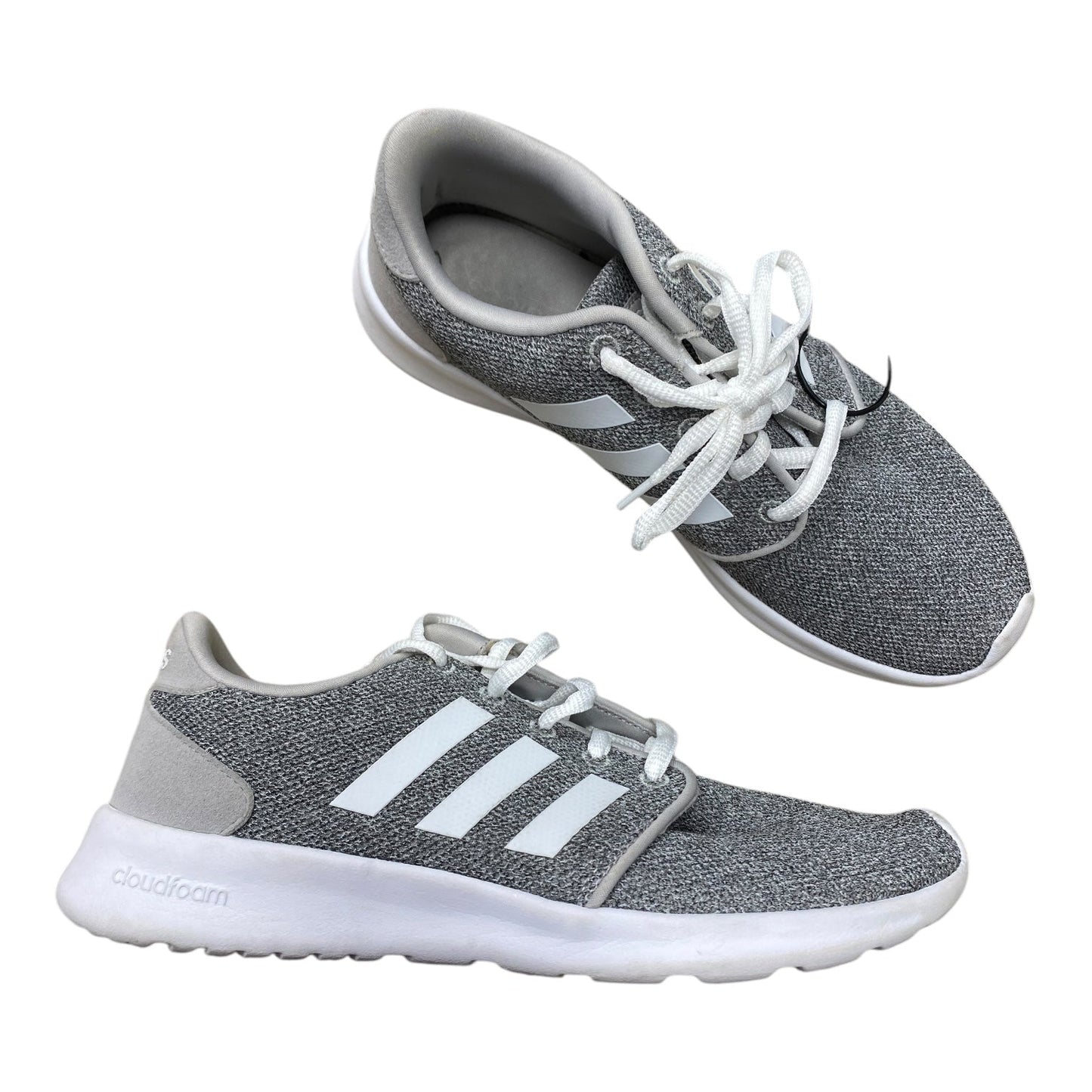 Shoes Athletic By Adidas In Grey & White, Size: 7.5