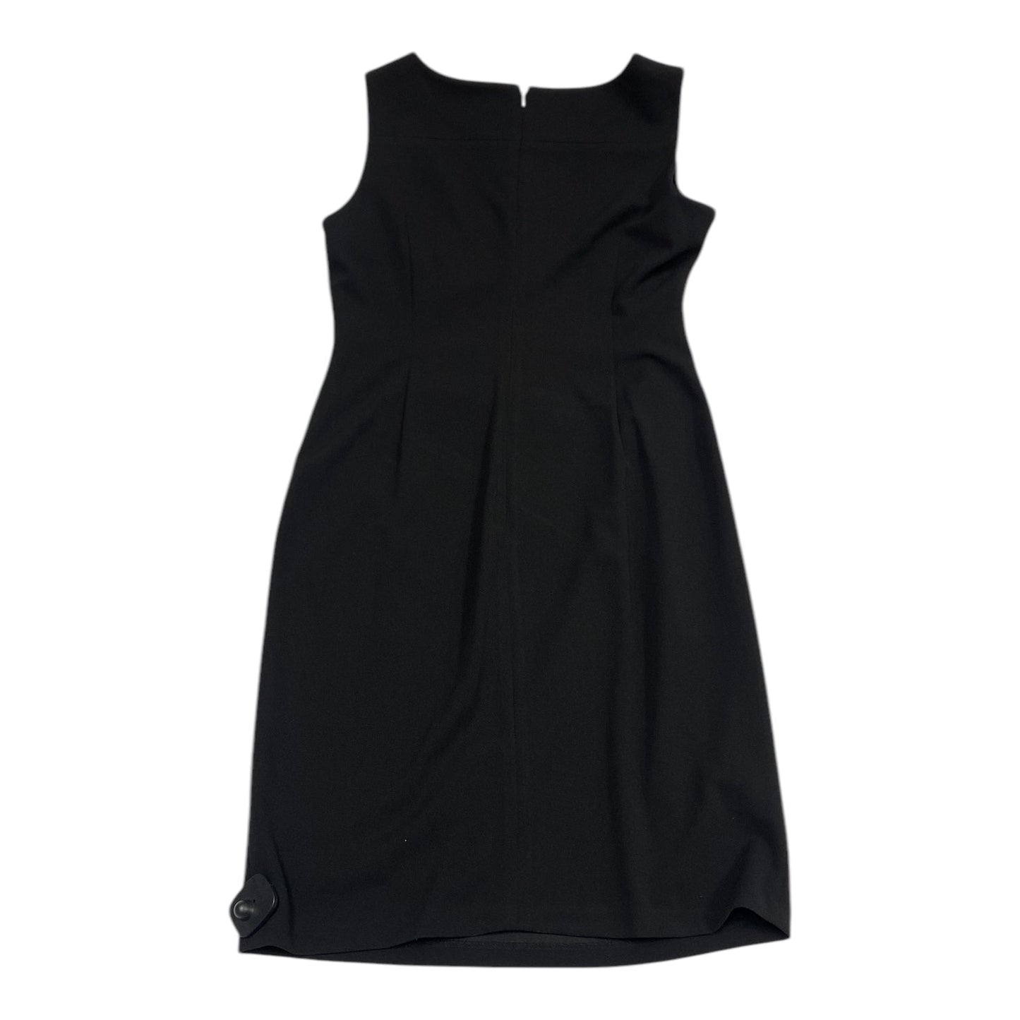 Dress Casual Midi By Calvin Klein In Black, Size: 12