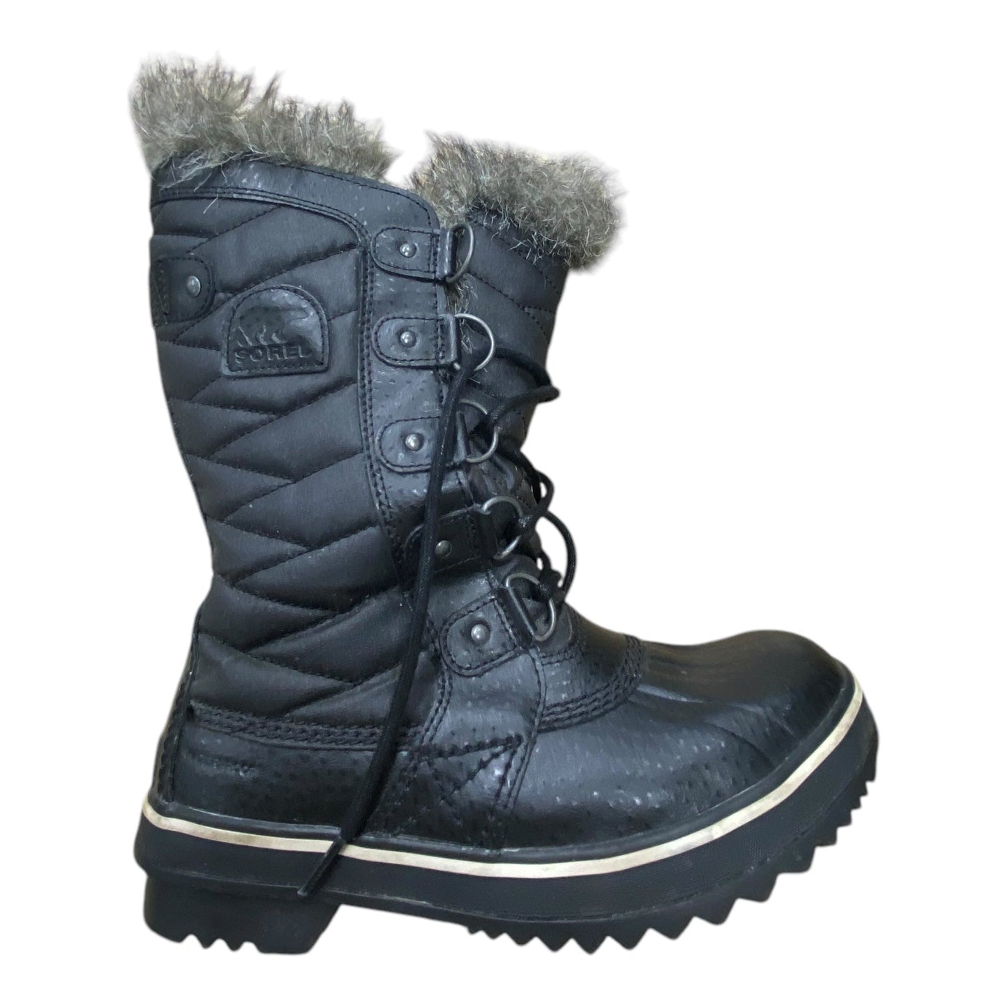 Boots Designer By Sorel In Black, Size: 7