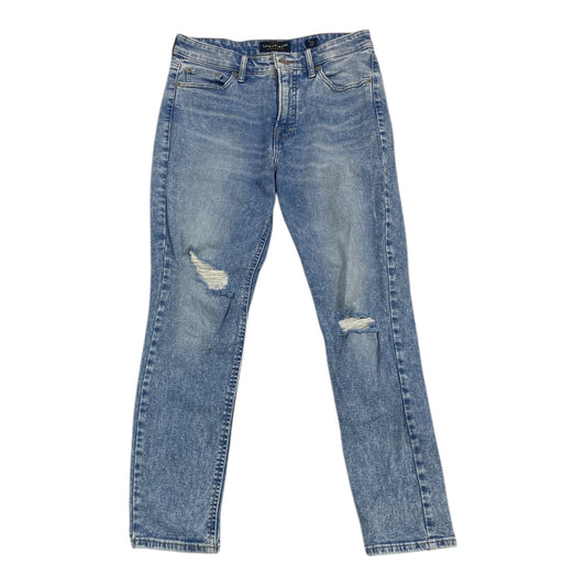 Jeans Skinny By Lucky Brand In Blue Denim, Size: 4