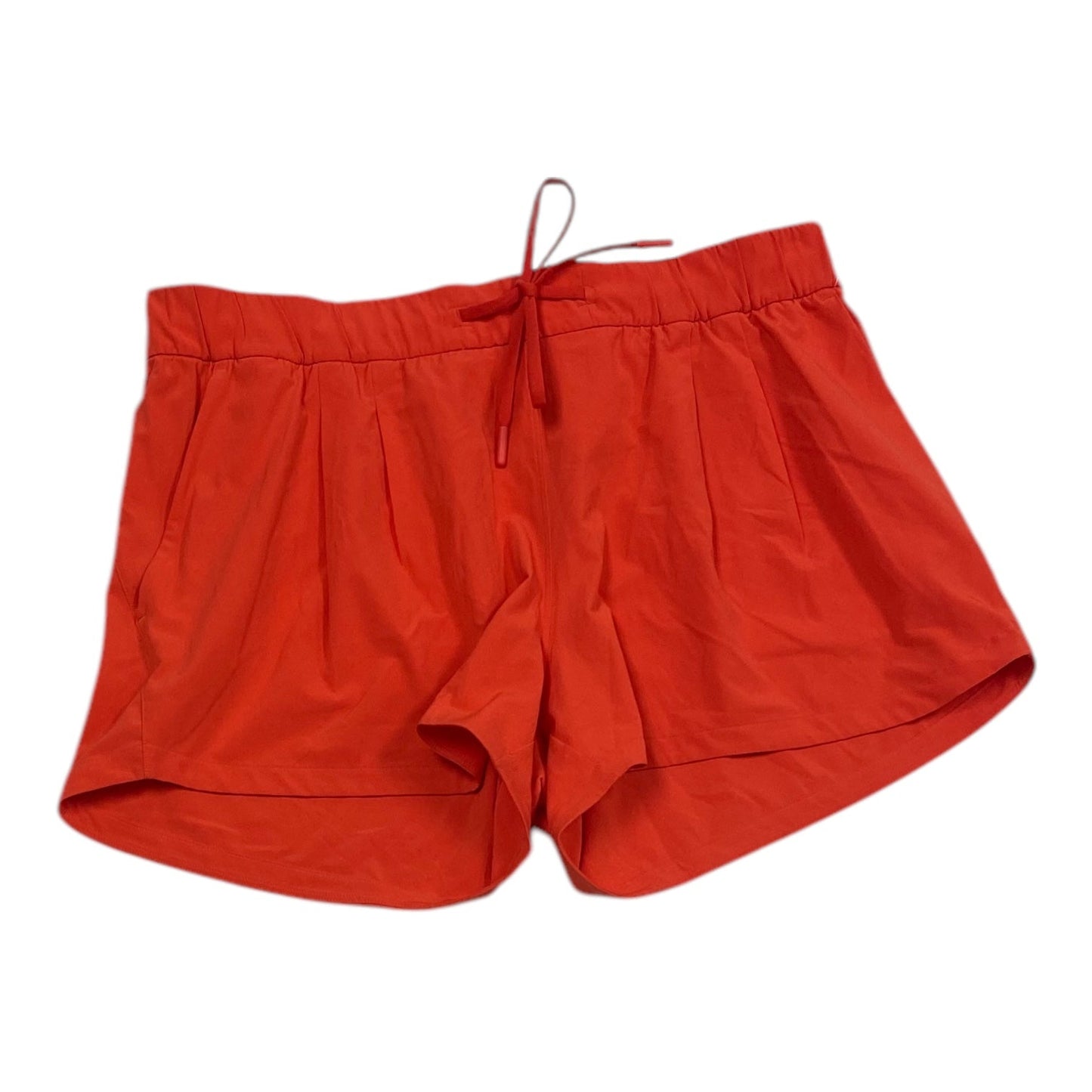 Athletic Shorts By Lululemon In Red, Size: 8