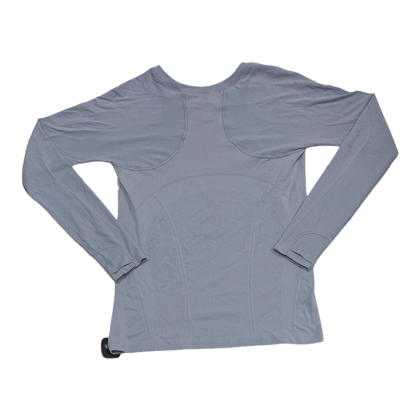 Athletic Top Long Sleeve Collar By Athleta In Blue, Size: L