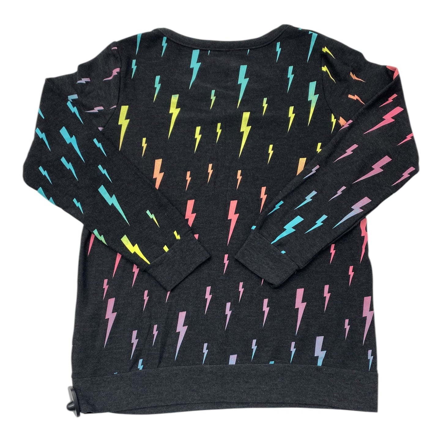 Top Long Sleeve By Chaser In Multi-colored, Size: M