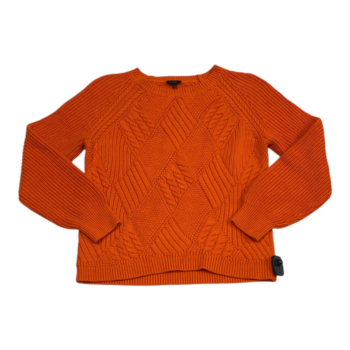 Sweater By Talbots In Orange, Size: M