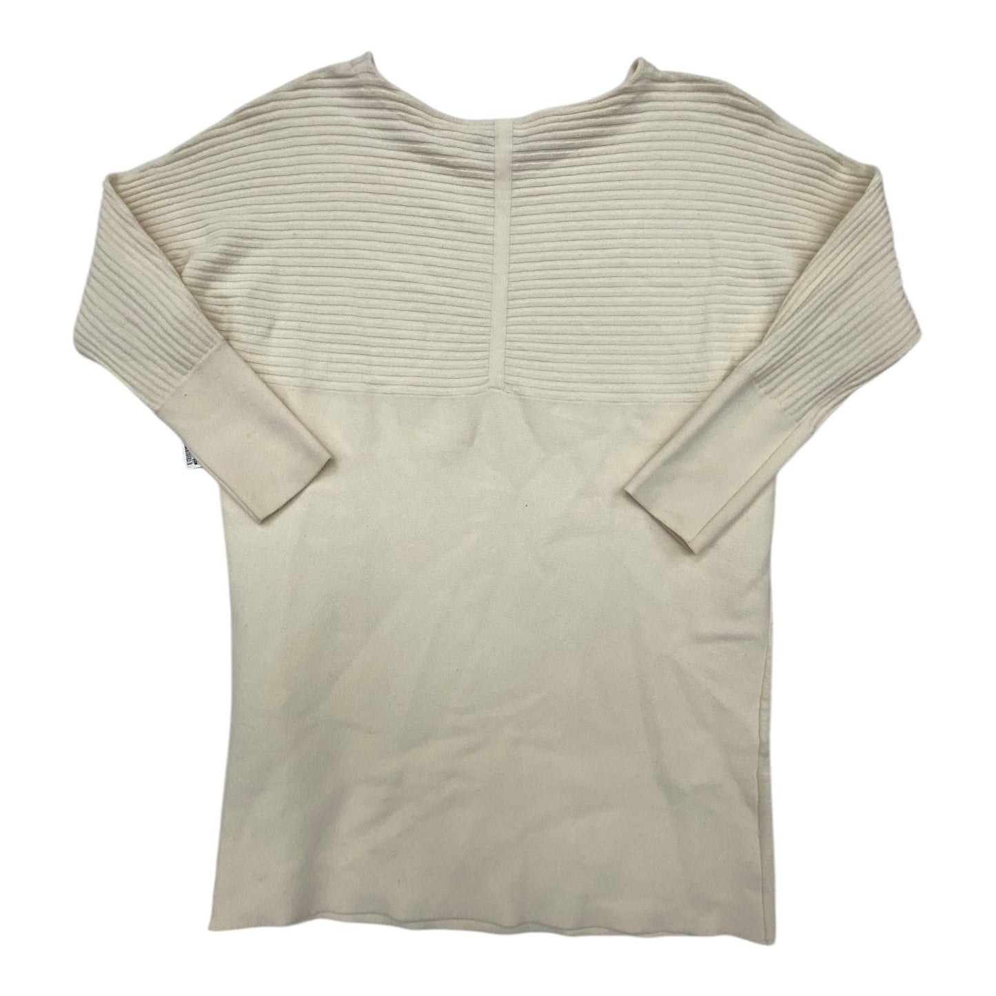 Sweater Designer By Eileen Fisher In Cream, Size: Xxs