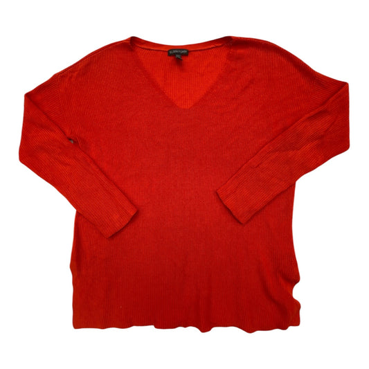 Sweater Designer By Eileen Fisher In Red, Size: Xs