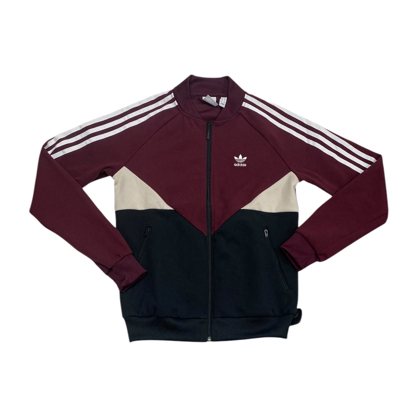 Athletic Jacket By Adidas In Multi-colored, Size: Xs