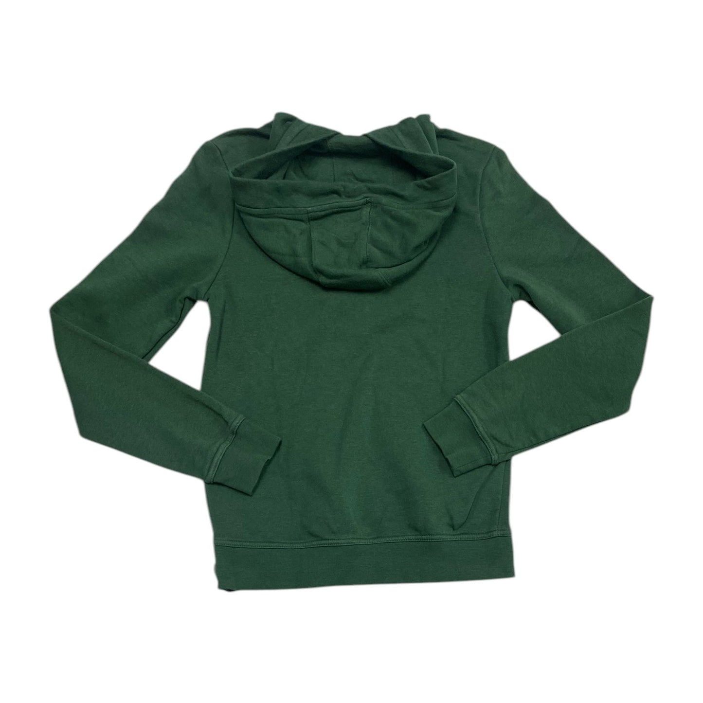 Athletic Sweatshirt Hoodie By Nike In Green, Size: Xs