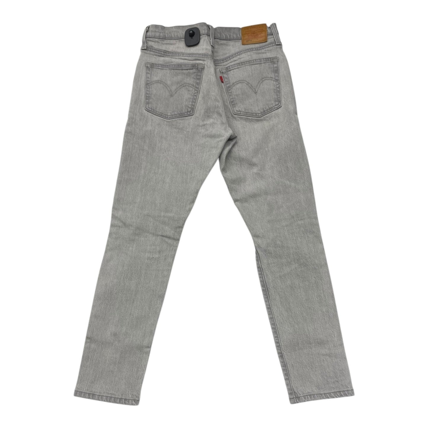 Jeans Skinny By Levis In Grey Denim, Size: 4