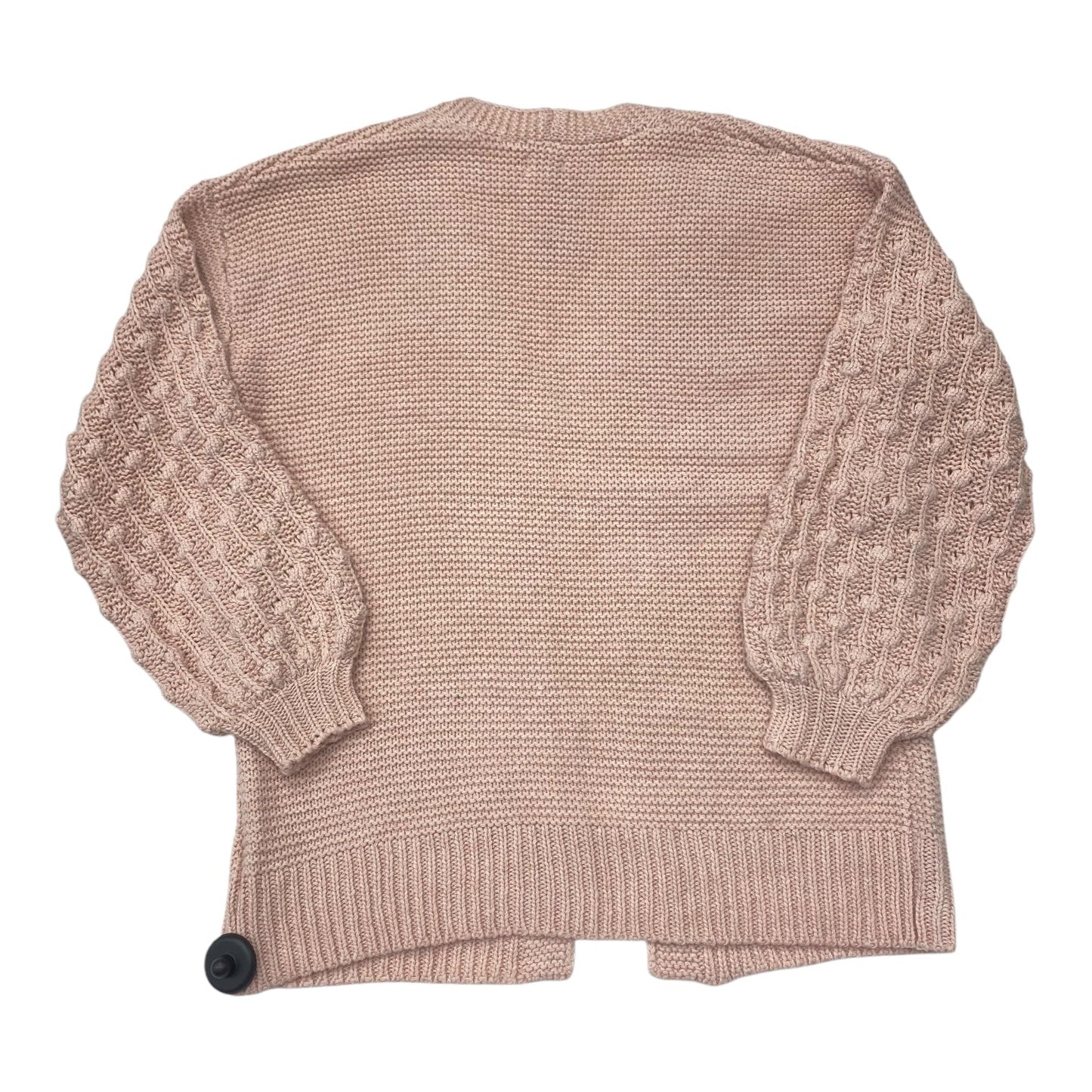 Sweater Cardigan By Cmc In Pink, Size: S