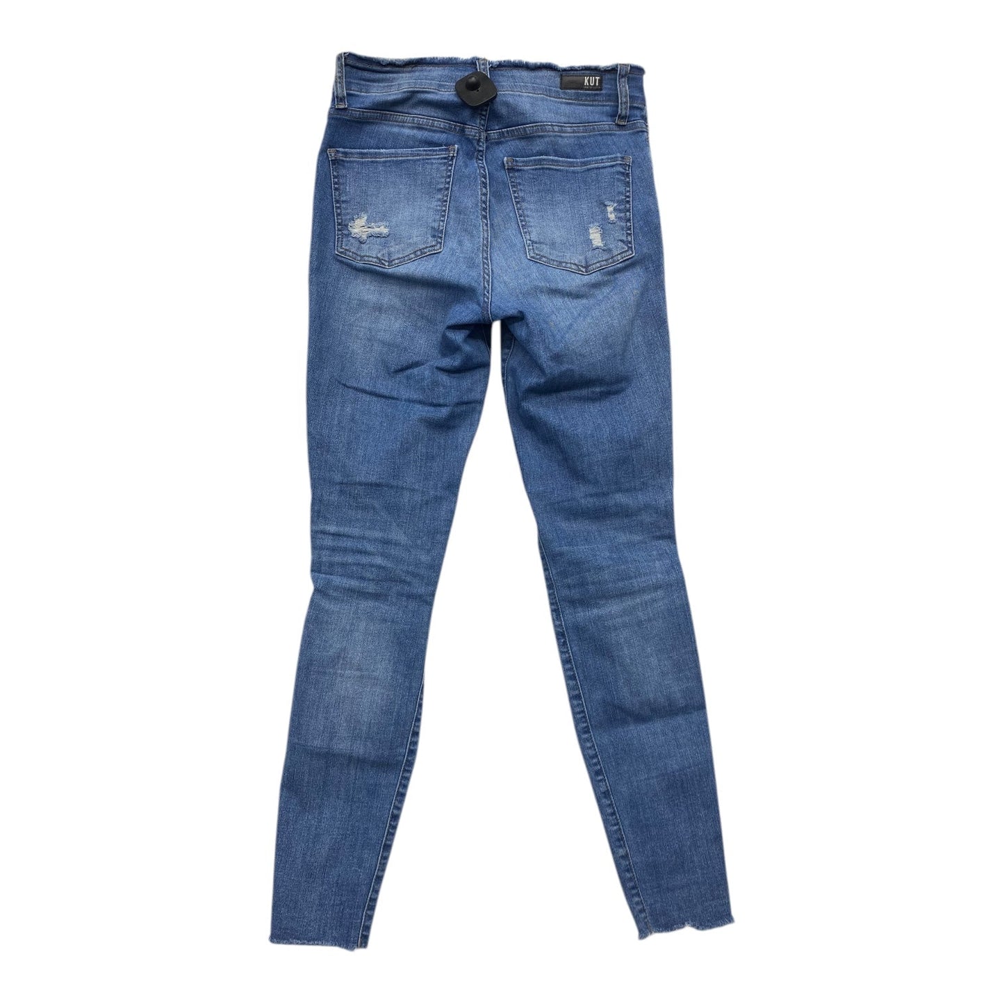 Jeans Skinny By Kut In Blue Denim, Size: 4