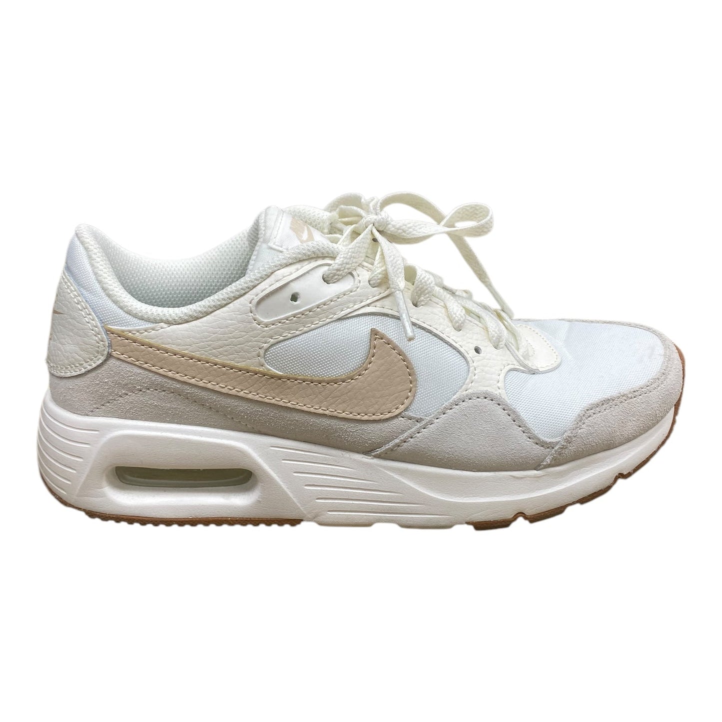 Shoes Athletic By Nike In Cream & Tan, Size: 7