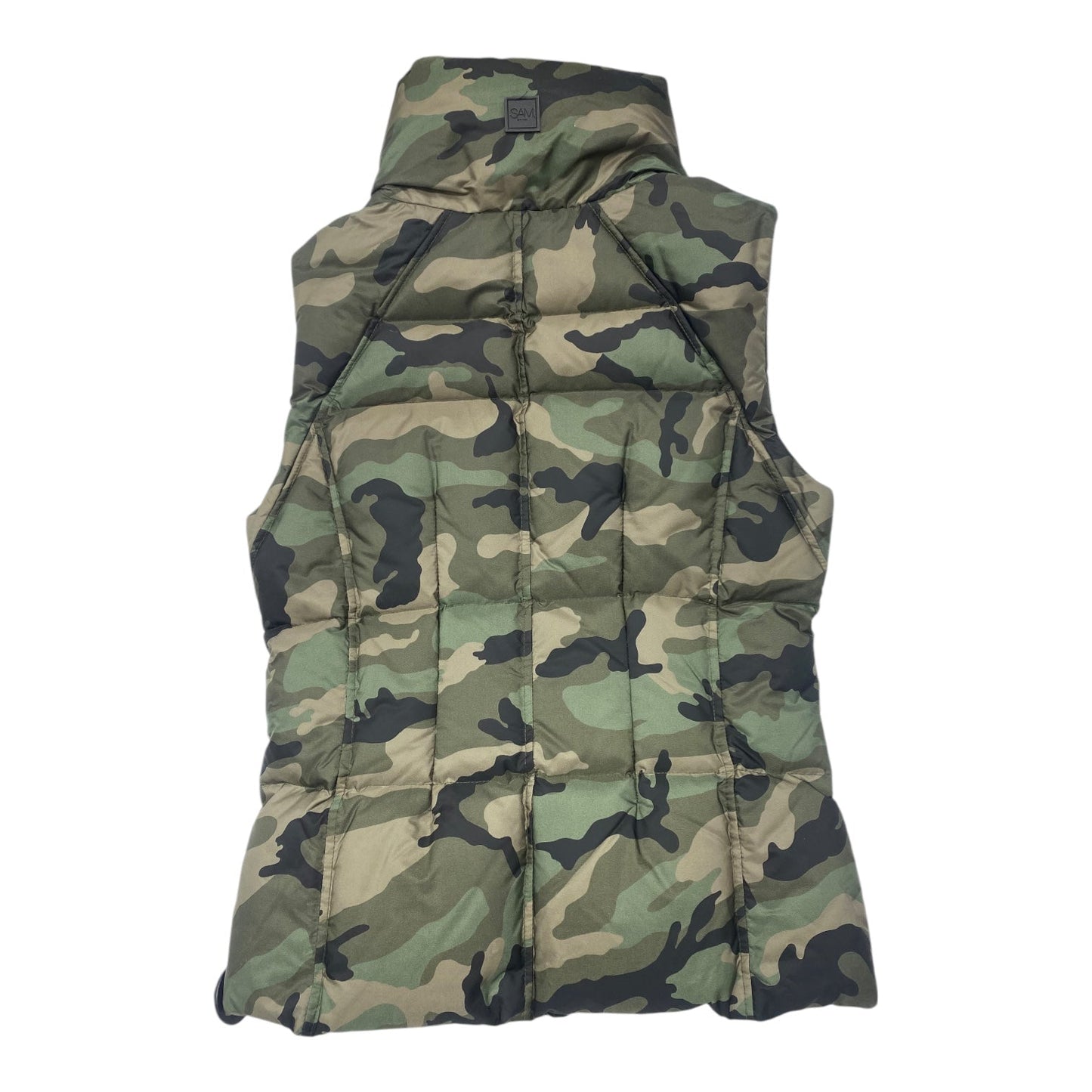 Vest Designer By SAM. In Camouflage Print, Size: M