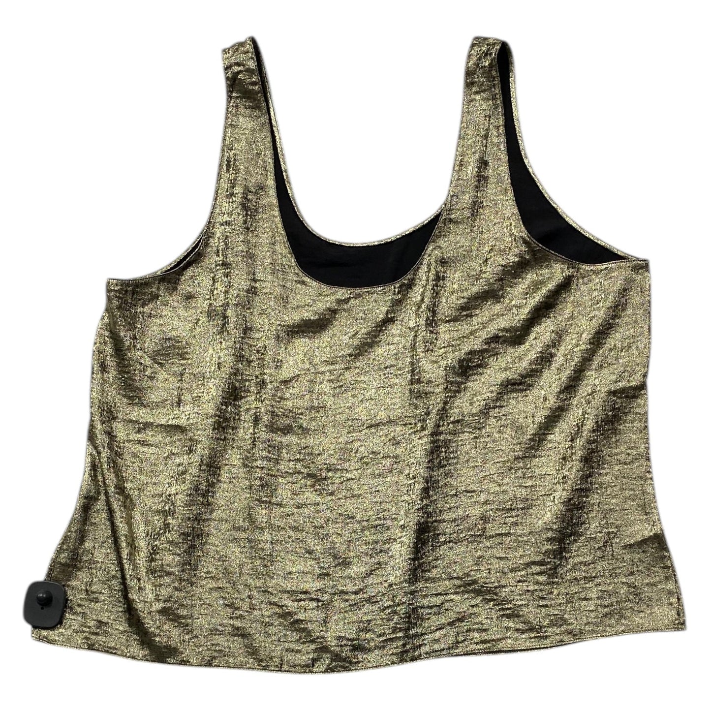 Top Sleeveless By Banana Republic In Bronze, Size: 1x