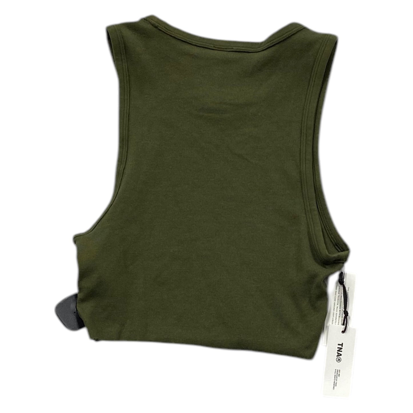 Top Sleeveless By TNA In Green, Size: M