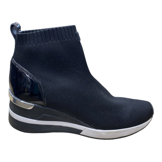 Boots Ankle Flats By Michael By Michael Kors In Black, Size: 9