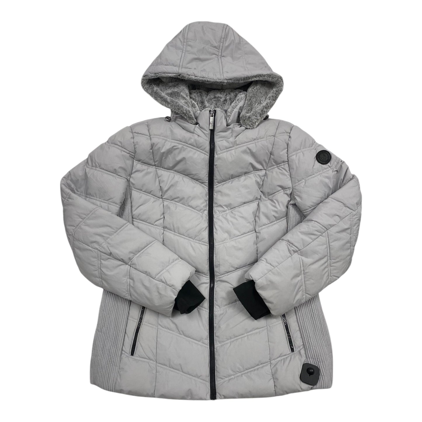 Jacket Puffer & Quilted By Nautica In Grey, Size: Xl