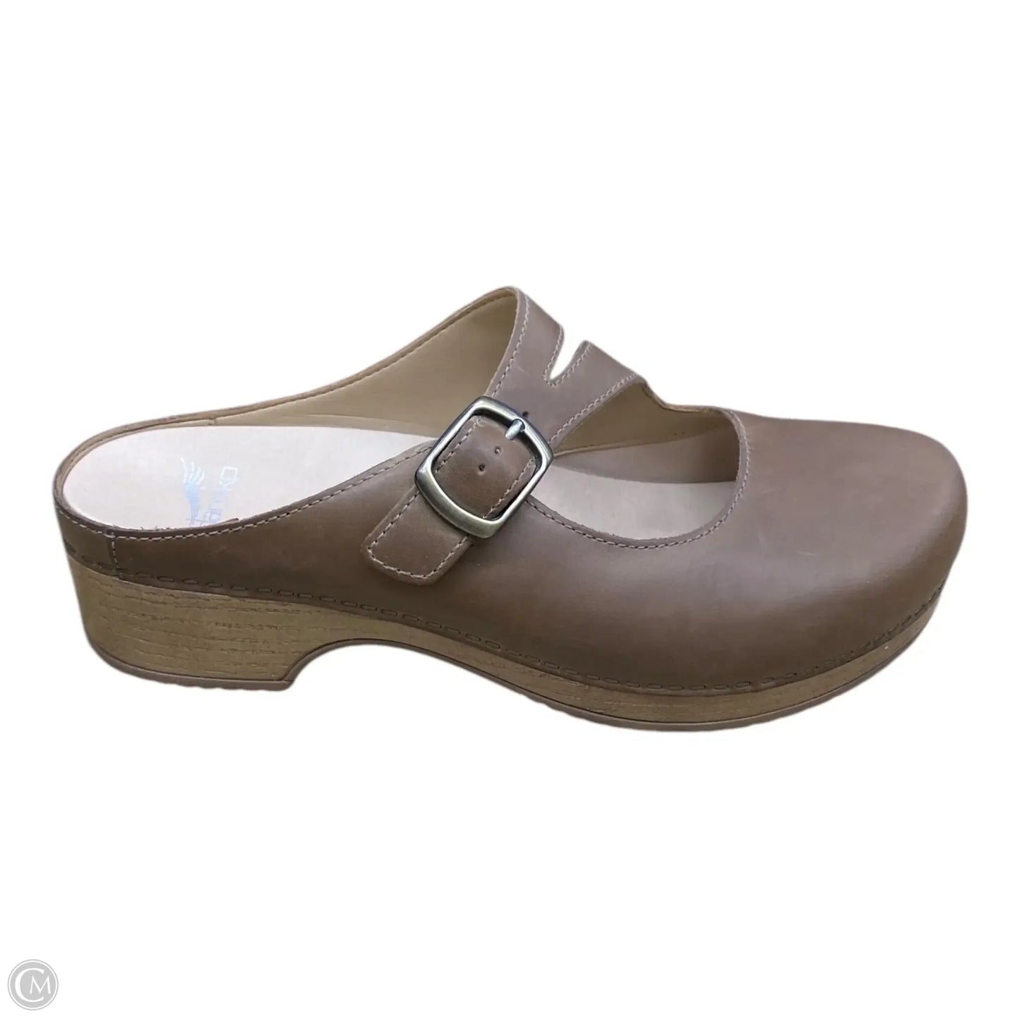 Shoes Heels Block By Dansko In Brown & Tan, Size: 9.5