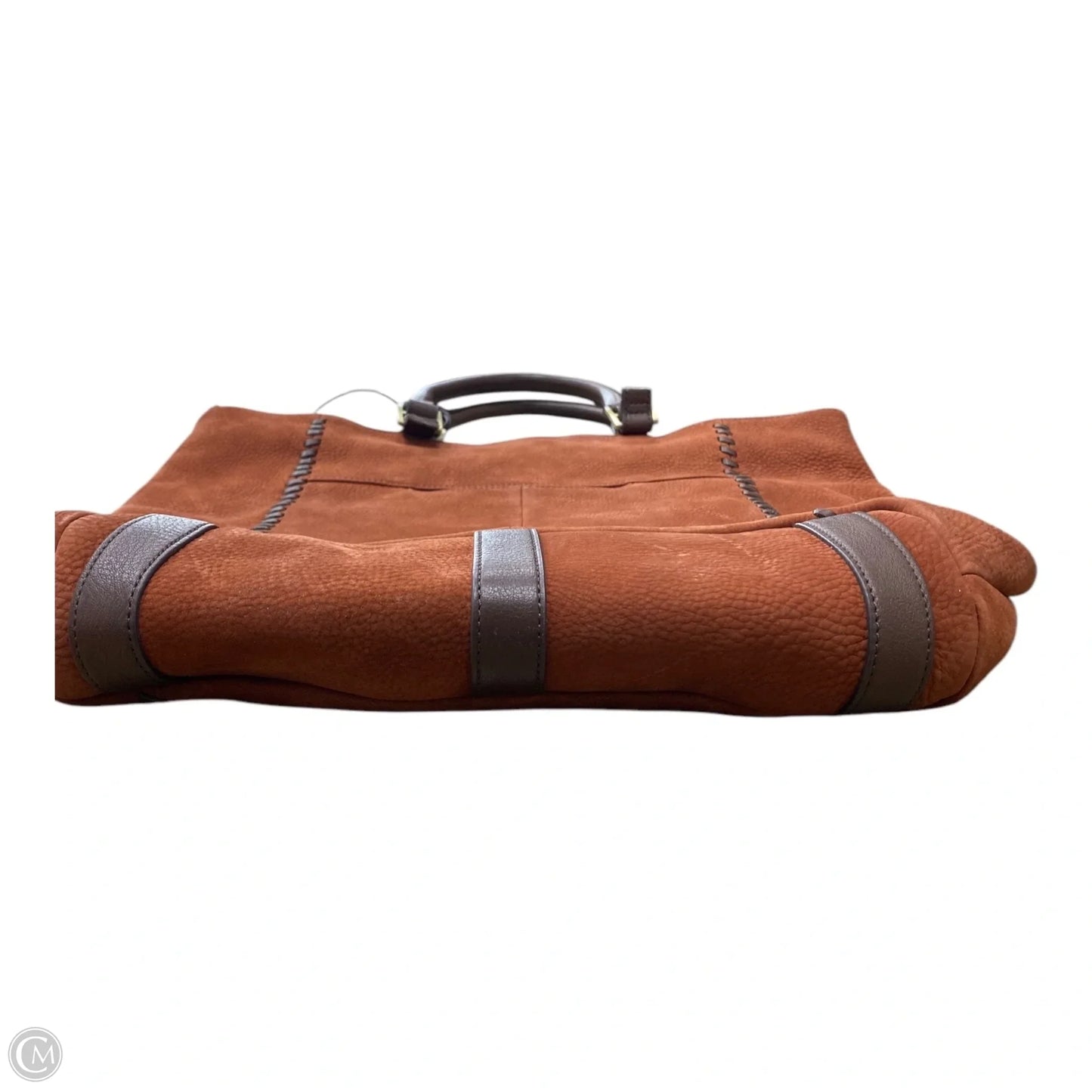 Handbag Leather By Hobo Intl, Size: Large