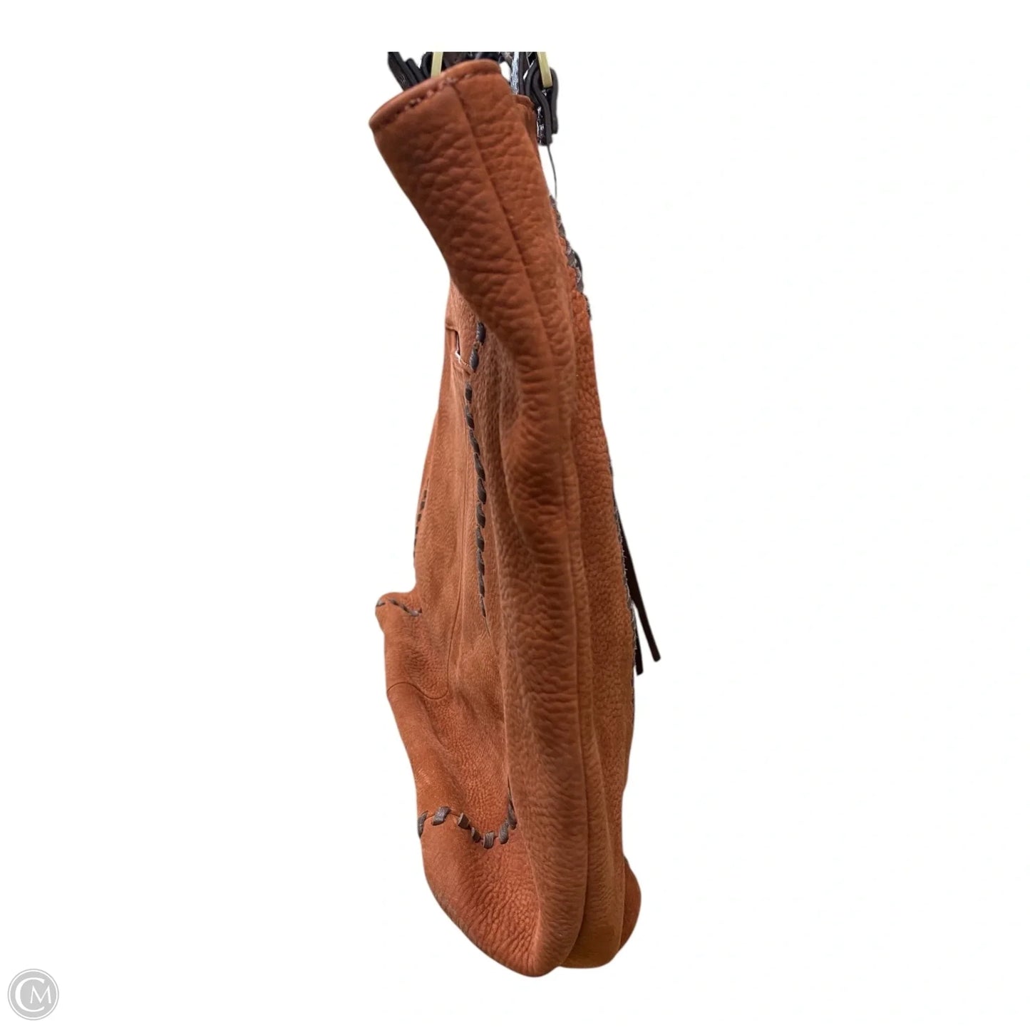 Handbag Leather By Hobo Intl, Size: Large