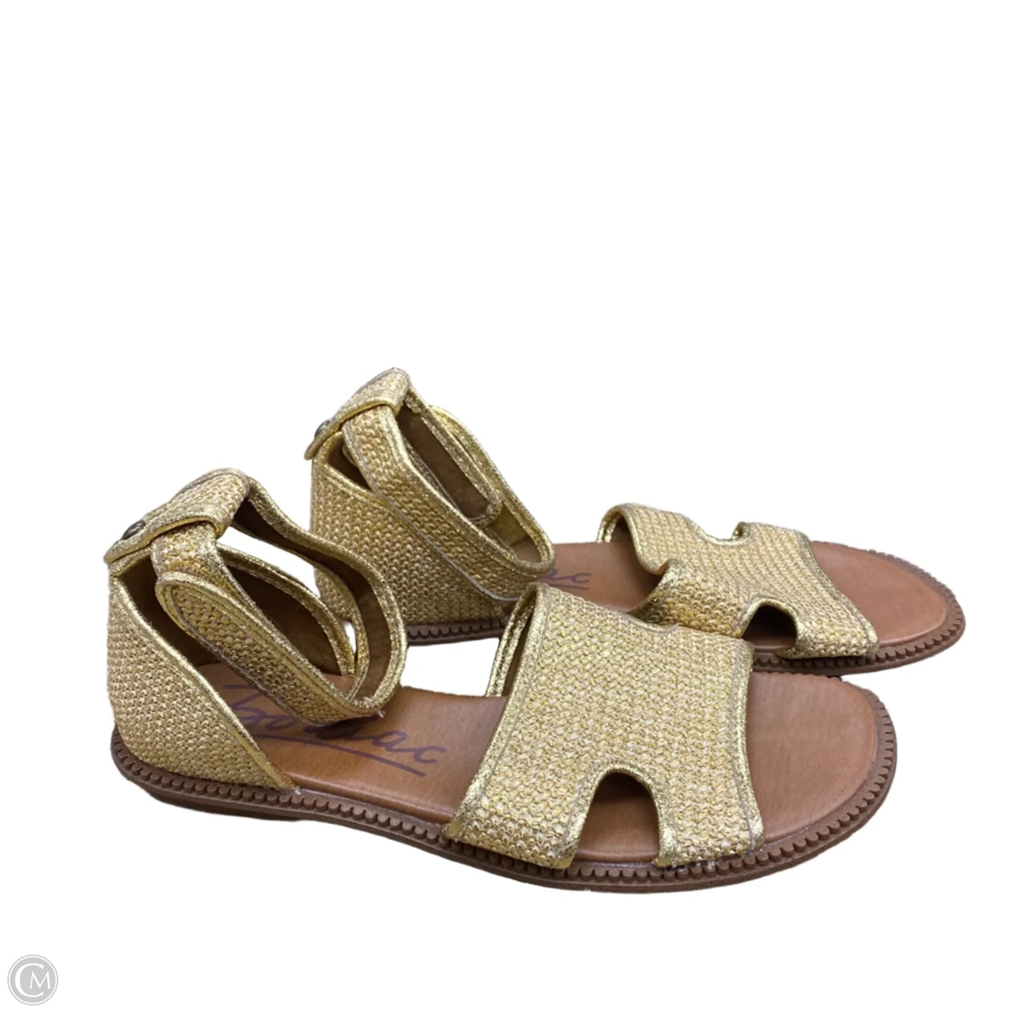 Sandals Flats By Cmc In Grey, Size: 11