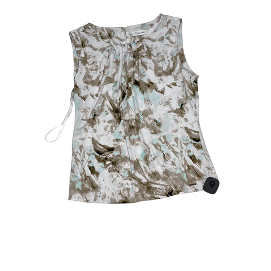Top Sleeveless By Calvin Klein  Size: L