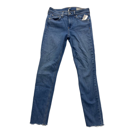 Blue Denim Jeans Skinny Rag & Bones Jeans, Size 2
