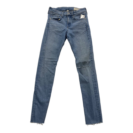 Blue Denim Jeans Skinny Rag & Bones Jeans, Size 2