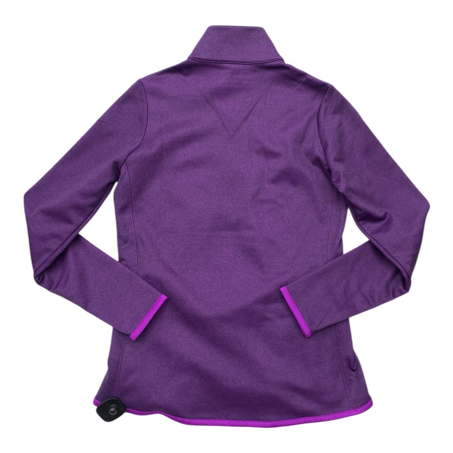 Athletic Jacket By Nike In Purple, Size: M