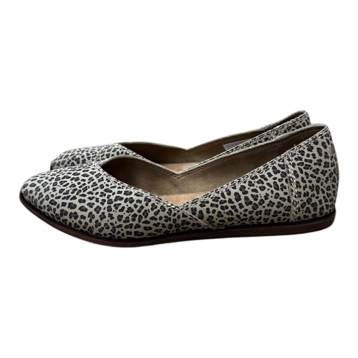 Shoes Flats By Toms In Animal Print, Size: 6.5