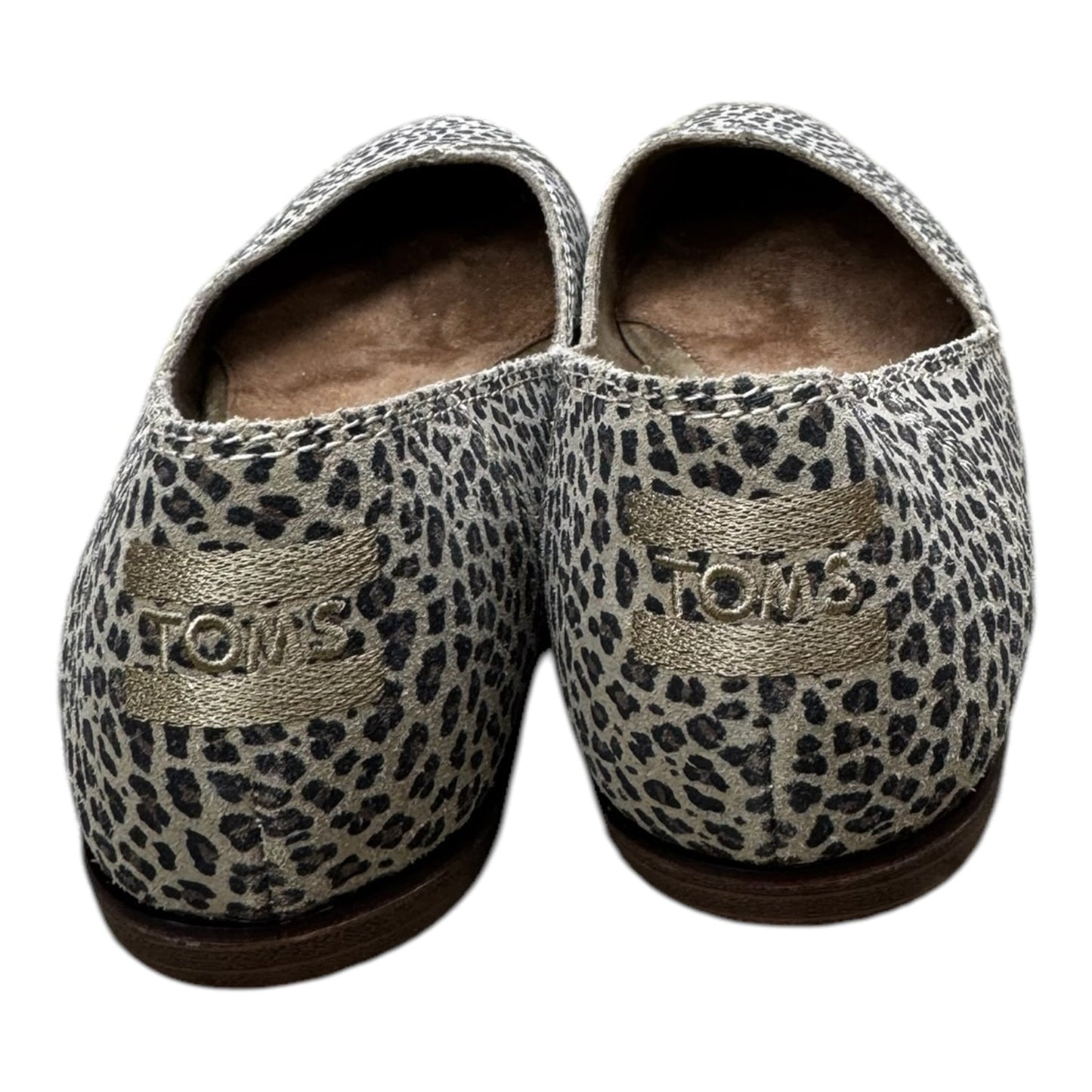 Shoes Flats By Toms In Animal Print, Size: 6.5