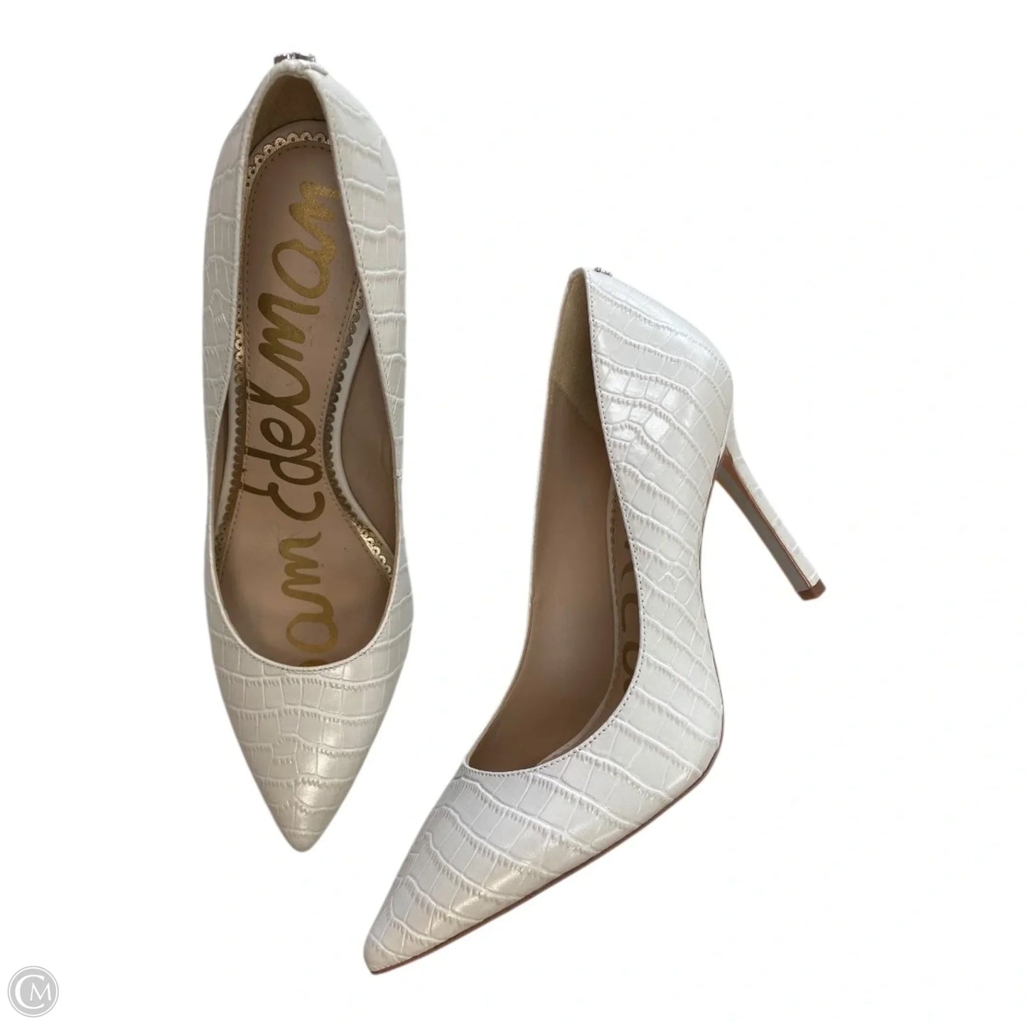 Shoes Heels Stiletto By Sam Edelman In White, Size: 7.5