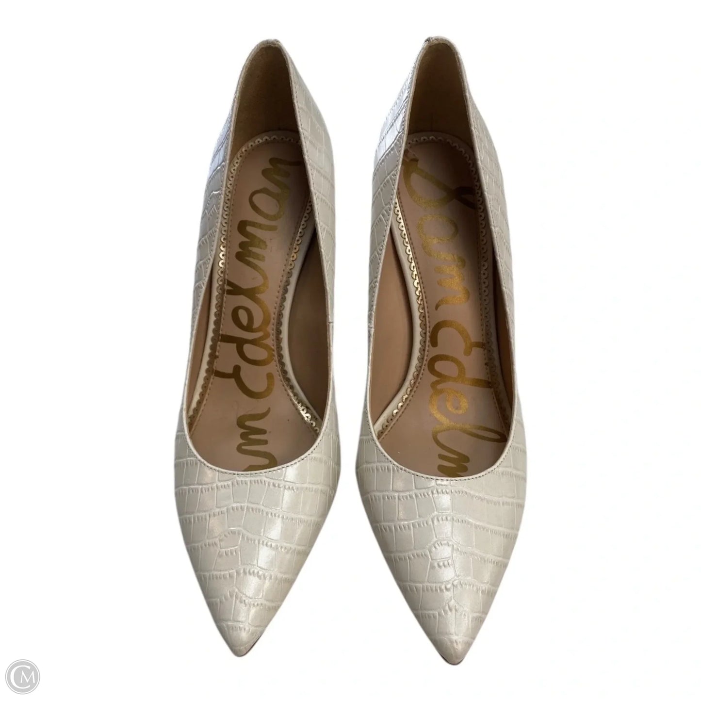 Shoes Heels Stiletto By Sam Edelman In White, Size: 7.5